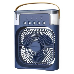 Portable Mechanical Humidifier Fan Air Conditioner Household Small Cooler Hydrocooling 3 Speed Usb Powered Low Noise Office Fan - Product Image 2