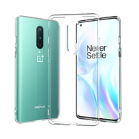 IVANHOE 2.0MM pour OnePlus 6 6T 5 5T One Plus Coques TPU transparentes pour OnePlus 8 8T 7 7T Nord N100 Coque transparente en silicone