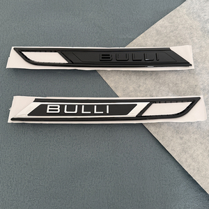 Nouvel emblème de porte ABS <span class=keywords><strong>BULLI</strong></span> noir brillant pour accessoires de style automobile Multivan - Product Image 5