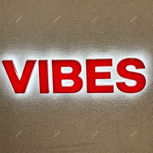 Letras LED RGB Abiertas Retroiluminadas, Letrero Personalizado con Alfabeto de Color Mágico, Acrílico Iluminado, IPX3 Impermeable, para Empresas de Publicidad, Tiendas de Automóviles - Product Image 3