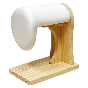 Planche à repasser pour tailleur avec housse en coton rembourrée, base robuste en pin, pour usage domestique et studio de couture - Product Image 2