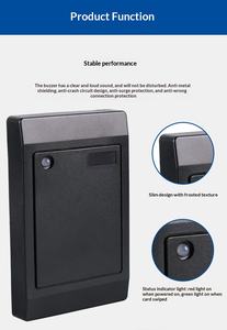 Lettore di Controllo Accessi ICID Weigang in Materiale ABS con Supporto NFC/USB, Accesso con Password, Lettore di Carte ID/IC - Product Image 6