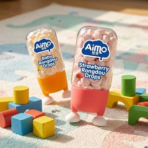 Bonbons gélifiés pour bébés aux fruits, biscuits croustillants, texture semi-molle, boîte de 16g, dès <span class=keywords><strong>6</strong></span> <span class=keywords><strong>mois</strong></span> - Product Image 4