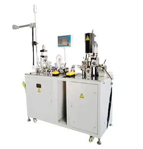 Película ultrassônica de nylon cfc 2022, solda de película ultrassônica totalmente automática com zíper, máquina de zíper 2 em 1 de perfuração ultrassônica