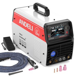 Machine à souder l'aluminium à commande à distance AC LCD 110V/220V 200AMP avec pédale, MACHINE À SOUDER LCD - Product Image 2
