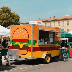Restoran Ticari Catering Meyve Suyu Barı Kahve Yiyecek Römorku Atıştırmalık Yiyecek Hotdog Rust için Tam Donanımlı Mobil Mutfak Kamyonu - Product Image 5