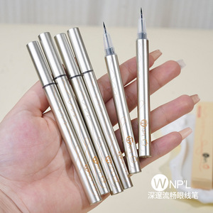 Delineador de ojos líquido de doble cabeza de etiqueta privada Delineador de ojos microlíquido impermeable y a prueba de manchas para maquillaje de ojos - Product Image 2