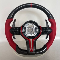 Volant de voiture de sport en fibre de carbone perforée pour BMW 320 525 F10 M5 F30 M3 E90 M6 E70 E71 F31 F32 X5 F01 F07 F20 F11 F22 F25