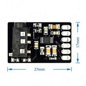 CS4344 โมดูลการแปลง D/A ตัวแปลงเสียงสเตอริโอ การเชื่อมต่อเสียงสเตอริโอ 2 กิโลเฮิร์ตซ์-200 กิโลเฮิร์ตซ์อินเทอร์เฟซ I2S โมดูลเสียง - Product Image 2
