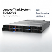 Disponibile Server Rack 1U Lenovo ThinkSystem SD520 V4 per Servizi Web Aziendali, Banche Online, CSP, Telecomunicazioni, HPC con Garanzia di 3 Anni