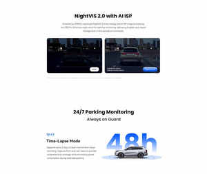 Caméra de tableau de bord de voiture DDPAI Z50 Pro avec double GPS, enregistreur portable, vision nocturne, H.264, WDR, 4G, enregistreur ADAS - Product Image 5