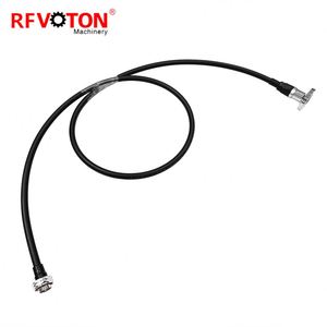 Rfvoton rf connector pigtail 7-16 din plug ke 1-5-8 untuk 1/2 Super fleksibel cable assembly - Product Image 1