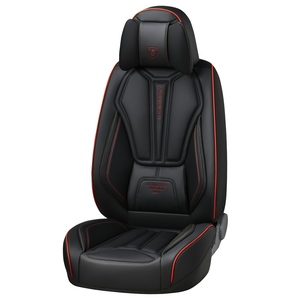 Fundas de Asiento de Coche de Lujo para Organizar el Espacio Entre Asientos, Juego de Fundas de Asiento de Coche de PU - Product Image 1