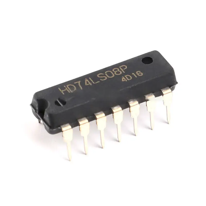 SN74LS08N New and Original in stock IC GATE AND 4CH 2-INP 14DIP IC chip Integrated Circuits SN74LS08N