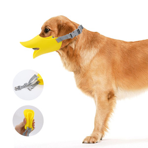 <span class=keywords><strong>Bozal</strong></span> ajustable para perros con forma de boca de <span class=keywords><strong>pato</strong></span>, evita morder, masticar, ladrar para perros pequeños, medianos y grandes, tamaño S M L - Product Image 2