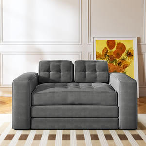 कस्टम कम्प्रेप्रेस्ड सोफे ग्रे कंप्रेस्ड 3 सीटर कॉर्डरॉय कपड़े सोफे सस्ते 3 सीटर रहने वाले कमरे कॉर्डरॉय फ्लोर फ्यून - Product Image 2