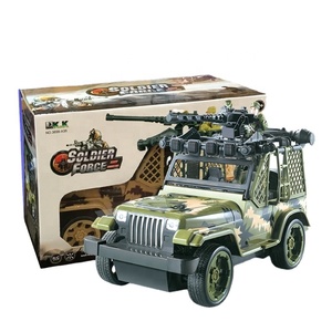 Nouveau <span class=keywords><strong>camion</strong></span> tout-terrain <span class=keywords><strong>militaire</strong></span> électrique à grande vitesse pour enfants avec lumière - Product Image 5