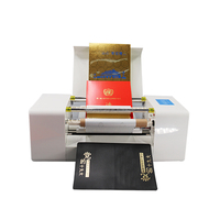 Machine d'impression automatique de feuille d'or, Machine de stratification de feuille, imprimante d'estampage de feuille chaude numérique pour le cuir