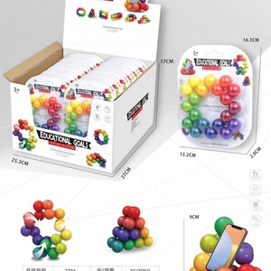 Juguete Antiestrés, Bola Mágica Colorida, Juguete Educativo para Niños, Alivio del Estrés, Bola Mágica 3D de Descompresión - Product Image 6