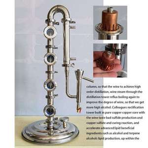 Indispensable : Alambic à Vodka Électrique 33L, Distillateur d'Alcools à Colonne en Cuivre Haute Performance 110/220/380V - Product Image 3