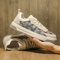 Sepatu Sneakers Baru Grosir Langsung dari Pabrik untuk Musim Semi, Sepatu Sneakers Bermotif untuk Pria, Sepatu Sneakers Kasual Outdoor Desainer Pria