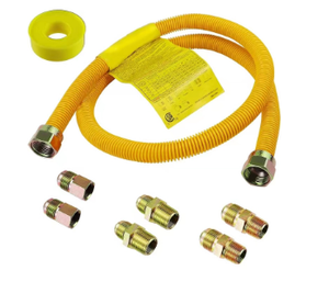 Газовый шланг SanSheng OEM/ODM из нержавеющей стали 304, сварной, гибкий, термостойкий, стандарт EN, CSA, поверхность TSHS, давление 0.5 фунта на кв. дюйм - Product Image 3