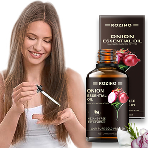ROZINO Aceite Esencial de Cebolla 30ml Sin Hexano Prensado en Frío Extra Virgen Suero Nutritivo para el Cuidado de la Piel del Rostro - Product Image 4