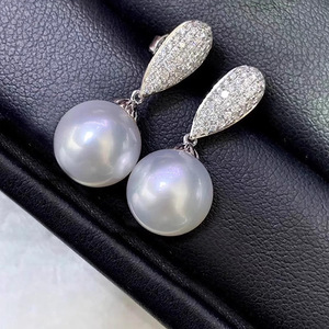 Eleganti Orecchini a Perno per Donne, Stile Matrimoniale, Gioielli per Uso Quotidiano - Product Image 2