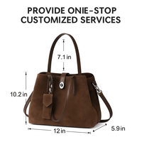 Tas Selempang Wanita Kulit Asli Desain Khusus, Bentuk Bucket, Anti Air, Resleting, Kualitas Tinggi, Kapasitas 3L+