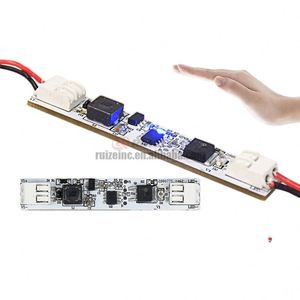 <span class=keywords><strong>Led</strong></span> Wave tay chuyển đổi <span class=keywords><strong>Dimmer</strong></span> hàn-miễn phí DC 12V 24V 6A 1CH màu duy nhất mô-đun điều khiển cho 5050 được xây dựng trong ánh sáng dải ánh sáng - Product Image 1