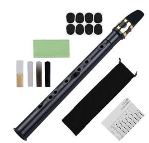 Mini Sassofono Tascabile a 8 Fori in ABS con Bocchino Alto, Legatura, Ance, Cuscinetti, Tabelle delle Note, Panno per la Pulizia, Borsa per il Trasporto - Product Image 6