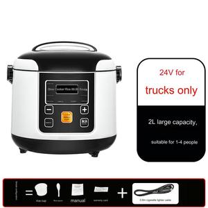 Nhà Bếp Hộ Gia Đình 12V/24V 2L Du Lịch Xách Tay Nồi Cơm Điện Nồi Thực Phẩm Cho Xe Tải Xe Buýt - Product Image 6