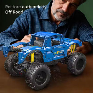 Cho khuôn Vua 18039 tự làm kỹ thuật Buggy BigFoot Quái Vật Xe tải khối xây dựng trẻ em khổng lồ điều khiển từ xa Xe mô hình đồ chơi nhựa - Product Image 5