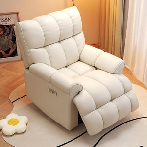 Sillón Reclinable Manual Giratorio, Sillón Mecedora Individual, Sillón Funcional para Sala de Estar, Sillón para Guardería con Comodidad Extra - Product Image 1