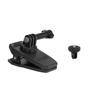 Adaptateur de clip de caméra <span class=keywords><strong>Support</strong></span> de sangle de <span class=keywords><strong>sac</strong></span> à <span class=keywords><strong>dos</strong></span> Clip de pare-soleil magnétique à 360 degrés pour Insta360/<span class=keywords><strong>GoPro</strong></span>/Accessoires de caméra de sport d'action - Product Image 1