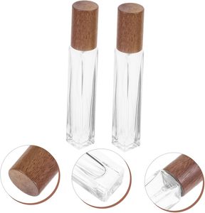 Frosted Clear 10ml Essential <b>Oils</b> Roll Portable Perfume Spray Bottles Travel Empty Glass Bottles Box Screen Printing Refillable - Product Image 3