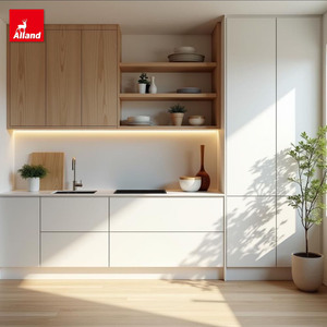 Alland tủ nhà cung cấp công nghiệp Thổ Nhĩ Kỳ Hiện Đại đa màu biển ván ép bảng đảo bảng tủ bếp với lưu trữ - Product Image 5