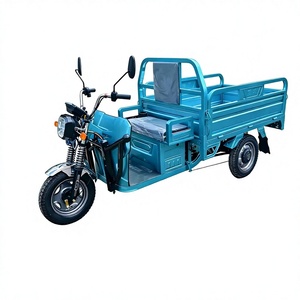Triciclo de Carga de 1000W, Capacidad de Carga 500KG, Alcance de 160km, Suspensión Externa de Resorte, Luz LED, Triciclo de Carga Comercial Tipo <span class=keywords><strong>Piaggio</strong></span> Ape - Product Image 1