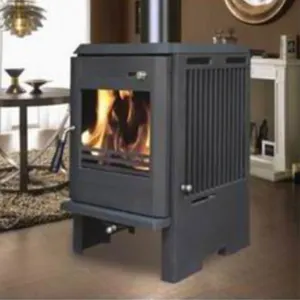 Smokeless Log Heating Fireplace Mantel Cast Iron Wood Fireplace Wood Burning Stoves