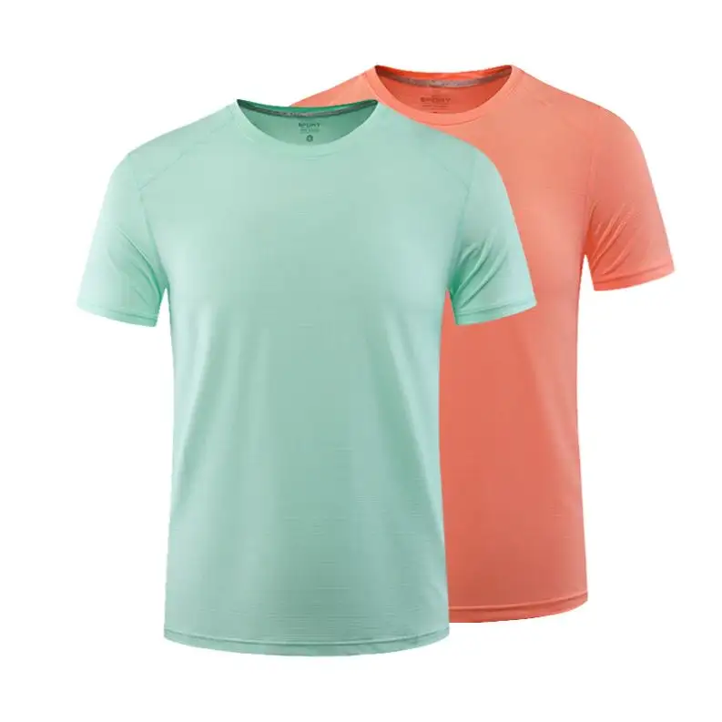 Sydz Hoge Kwaliteit Persoonlijke Logo Kan Worden Aangepast 86% Polyester 14% Spandex Sport T-Shirt