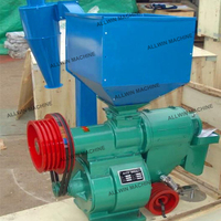 Nouvelle machine à décortiquer le riz AIIWIN portable à moteur diesel en acier inoxydable 201, 380V, multifonctionnelle, haute capacité, moteur efficace