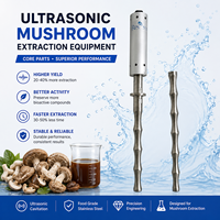 Machine d'extraction ultrasonique haute puissance pour champignons et herbes avec refroidisseur pour le contrôle de la température