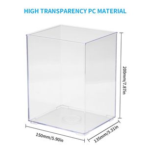 Akuarium Desktop Akrilik Ultra-Putih Bentuk Kotak Kecil untuk Mikro-Lanskap, Ramah Lingkungan, Kapasitas 3.5-4L, Cocok untuk Rumah, Kantor, Ruang Tamu - Product Image 6