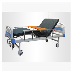 Lit d'hôpital Jiaxin 2000*900*530 réglable manuellement avec barreaux latéraux pour usage hospitalier - Product Image 5