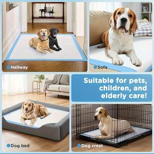 Grossistes Meilleures Ventes Pet Pee Pad Adhésif 6 Couches 100 Pack Puppy Training Pads - Product Image 6