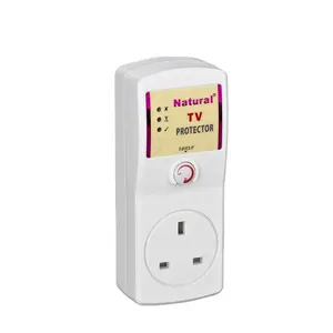 Universal Electrical Socket Automatic Voltage Surge Protector, Household Application Tv Guard Home Surge Voltage Protection