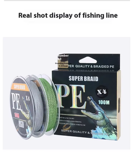 100m 20lb tressé PE fil de pêche flottant Tippet <span class=keywords><strong>ligne</strong></span> pour lac rivière océan bateau pêche en ruisseau - Product Image 4