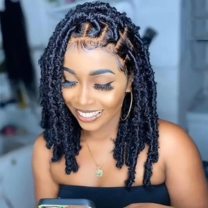96 Pelucas de rastas sintéticas realistas y naturales <span class=keywords><strong>para</strong></span> comercio electrónico transfronterizo y dropshipping, postizos de cabello trenzado de seda <span class=keywords><strong>para</strong></span> uso nacional - Product Image 1