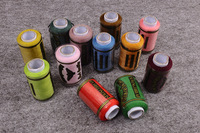 Hilo de Coser de 12 Colores, Hilo de Coser para el Hogar 402, Rollo Pequeño, Hilo de Coser Multicolor para Ropa, Hilo de Coser a Mano