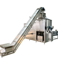 Op maat gemaakte multifunctionele industriële 304 roestvrijstalen tomatenpelschilmachine Commerciële stoomschilmachine voor fruit en groenten